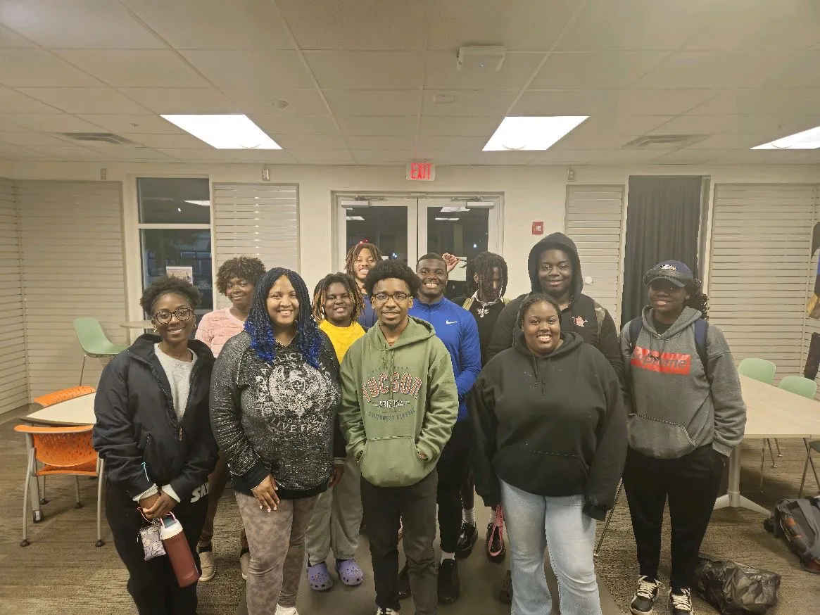 NSBE GSU members participating in Black Unity Fest