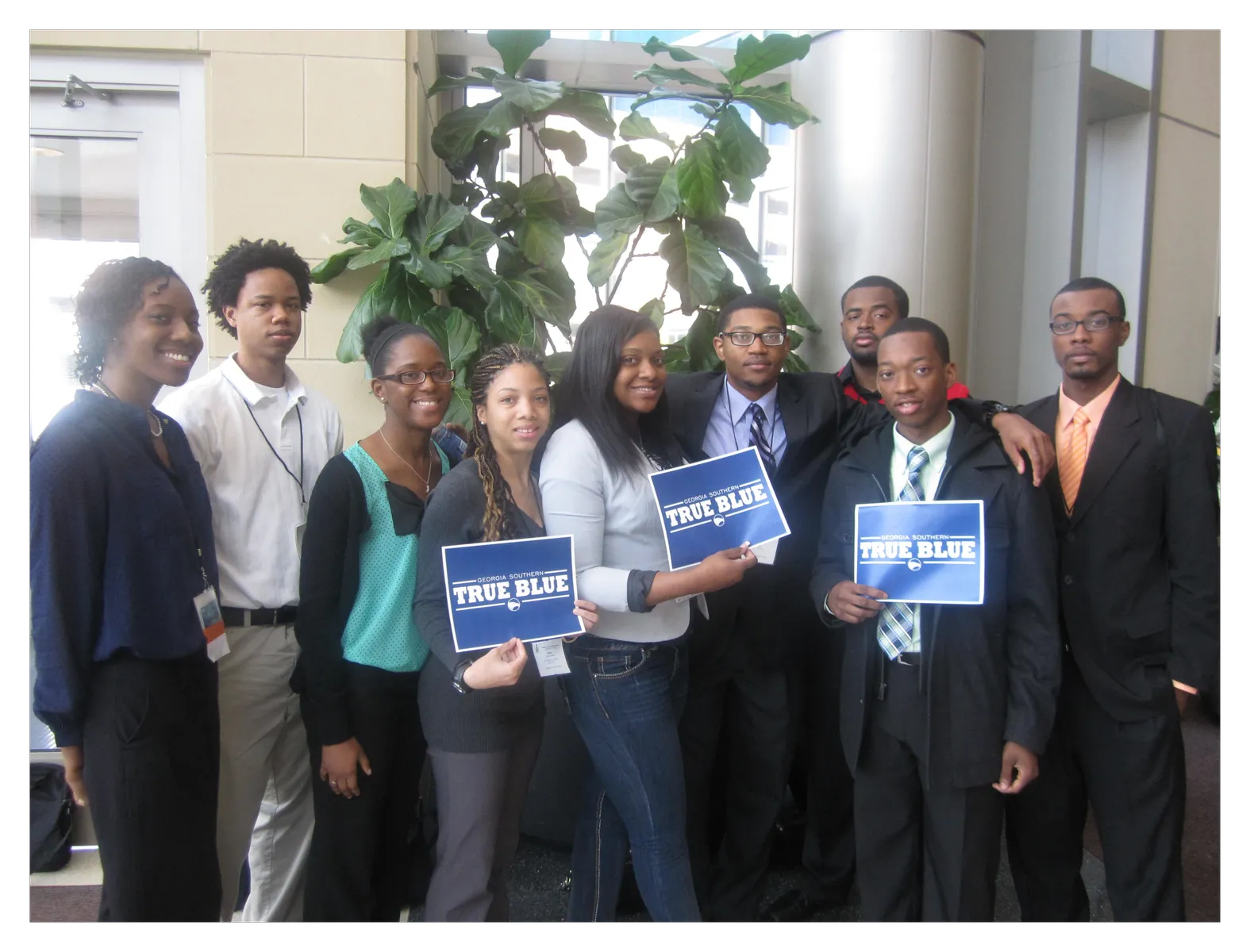 NSBE GSU members at a chapter event