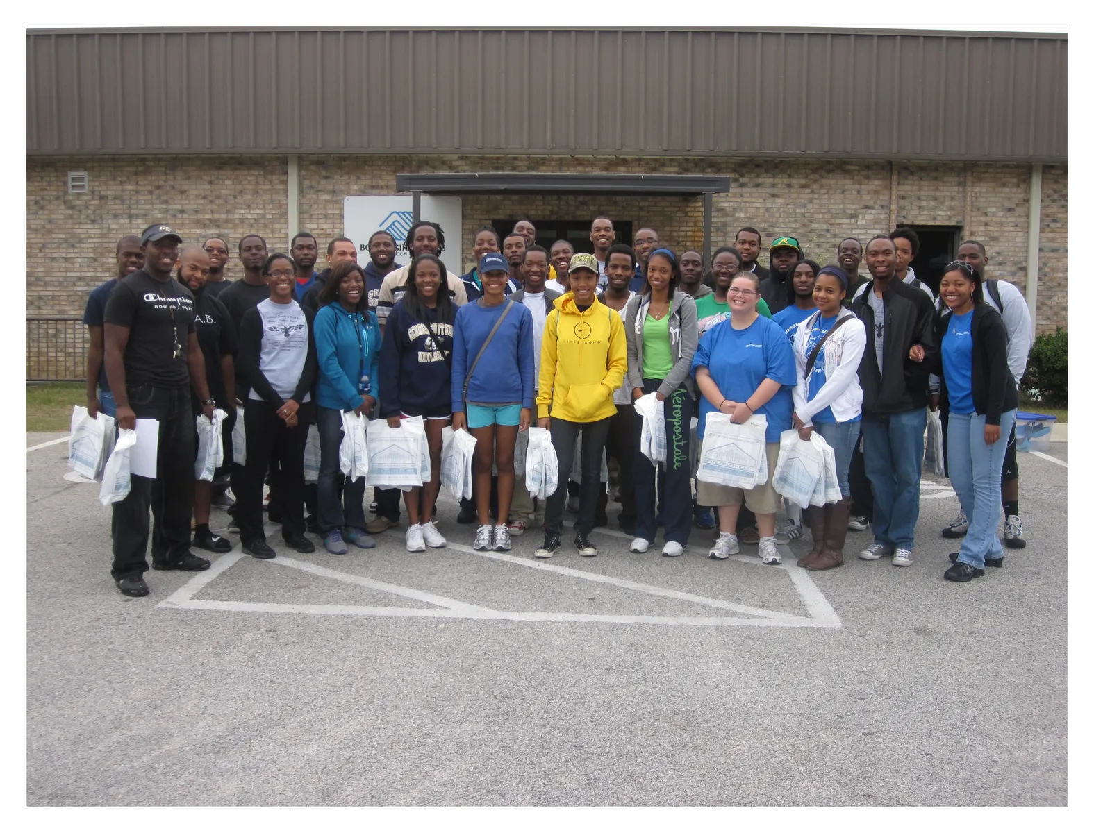 NSBE GSU members at a chapter event