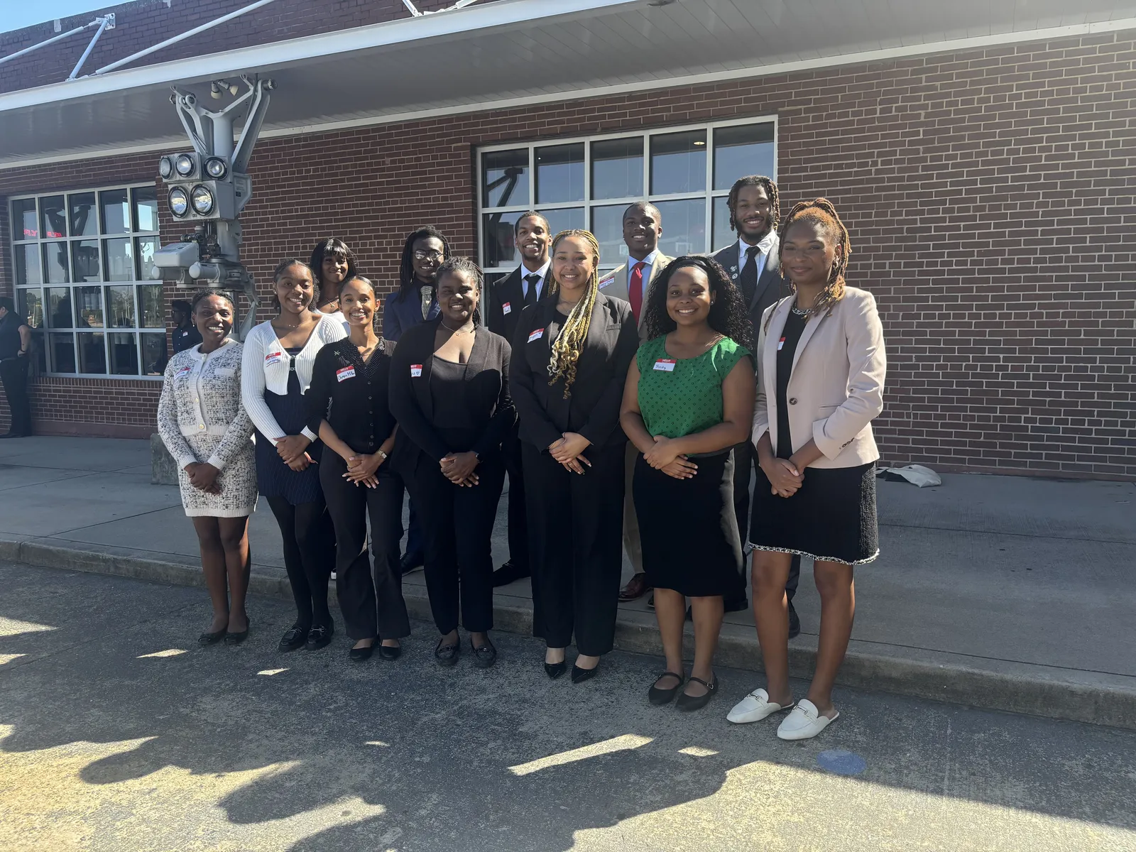 NSBE GSU members at a chapter event